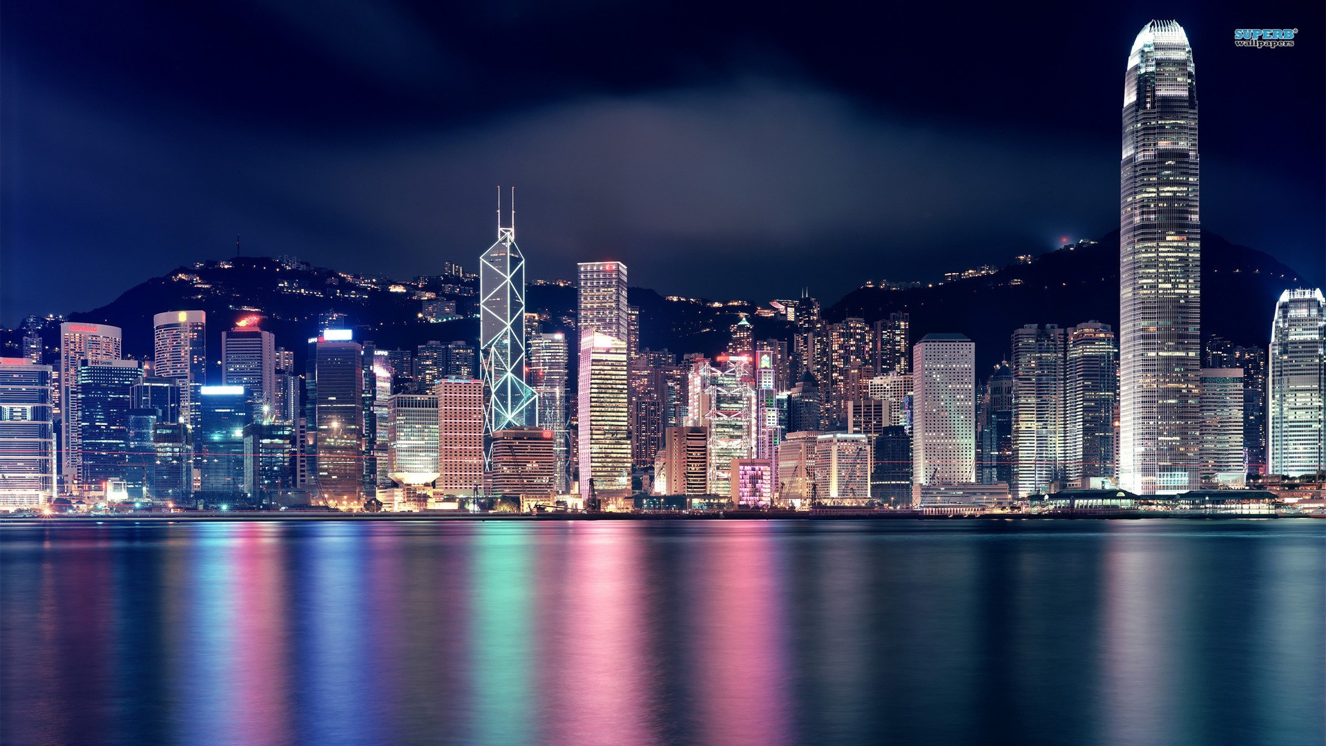 cityscapes, Hong, Kong Wallpaper