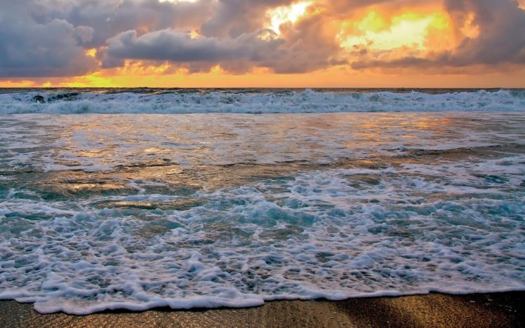 ocean, Beaches HD Wallpaper Desktop Background