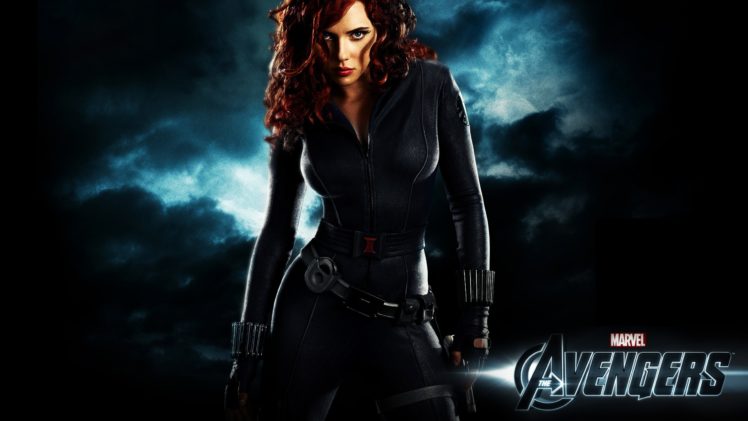 women, Scarlett, Johansson, Black, Widow, The, Avengers,  movie HD Wallpaper Desktop Background