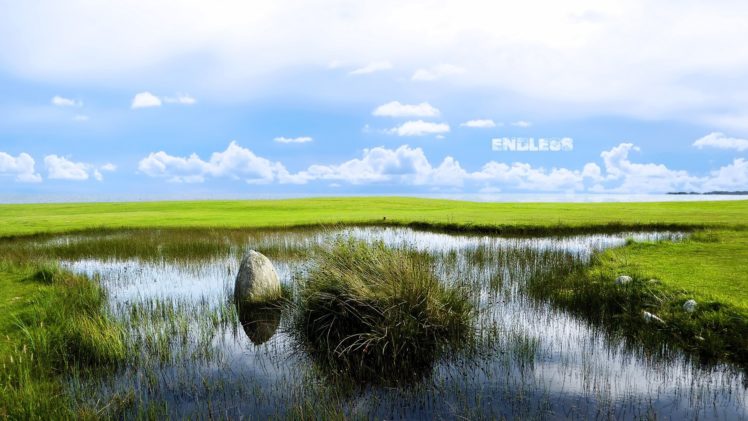 water, Landscapes, Nature, Grass HD Wallpaper Desktop Background
