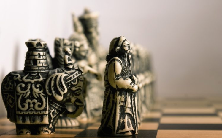 chess, Pieces HD Wallpaper Desktop Background