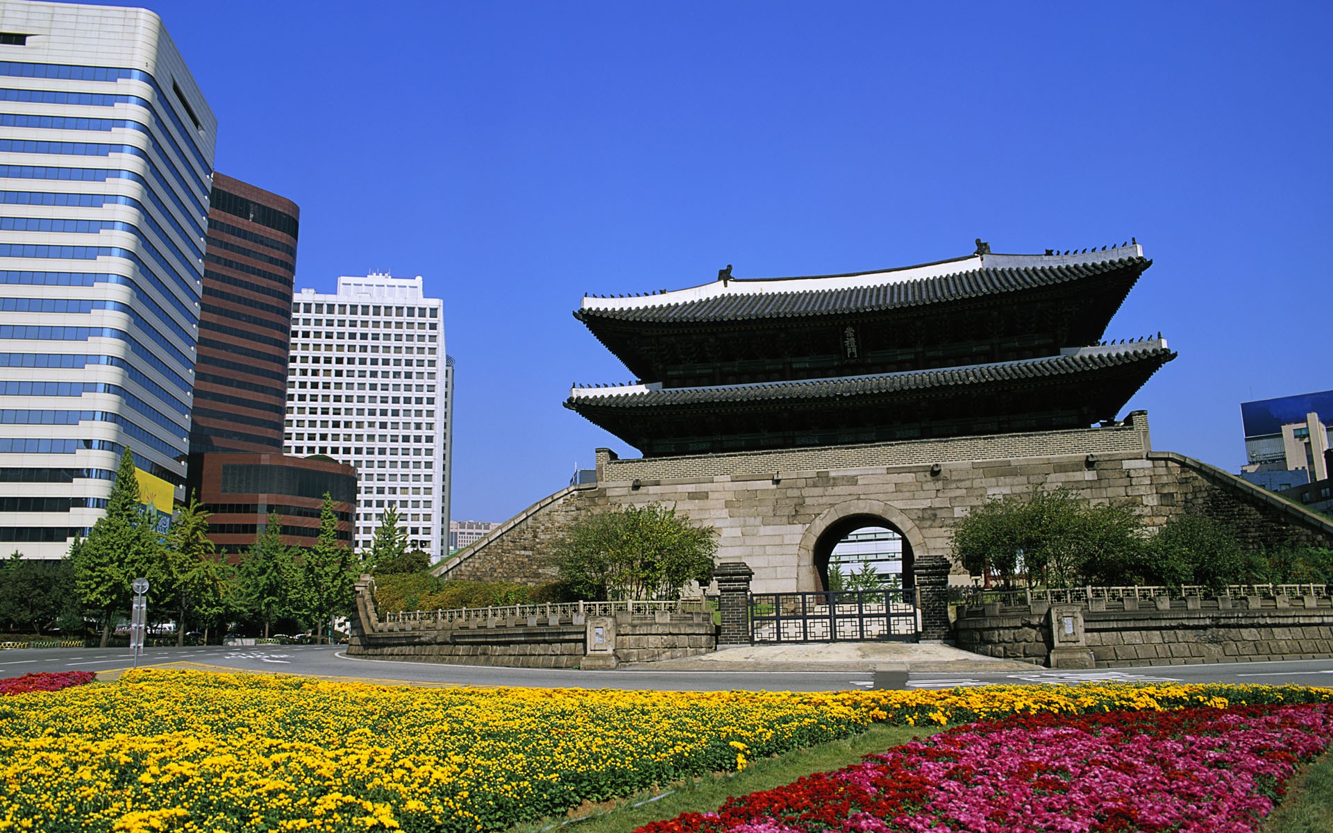 temples, Korea Wallpaper