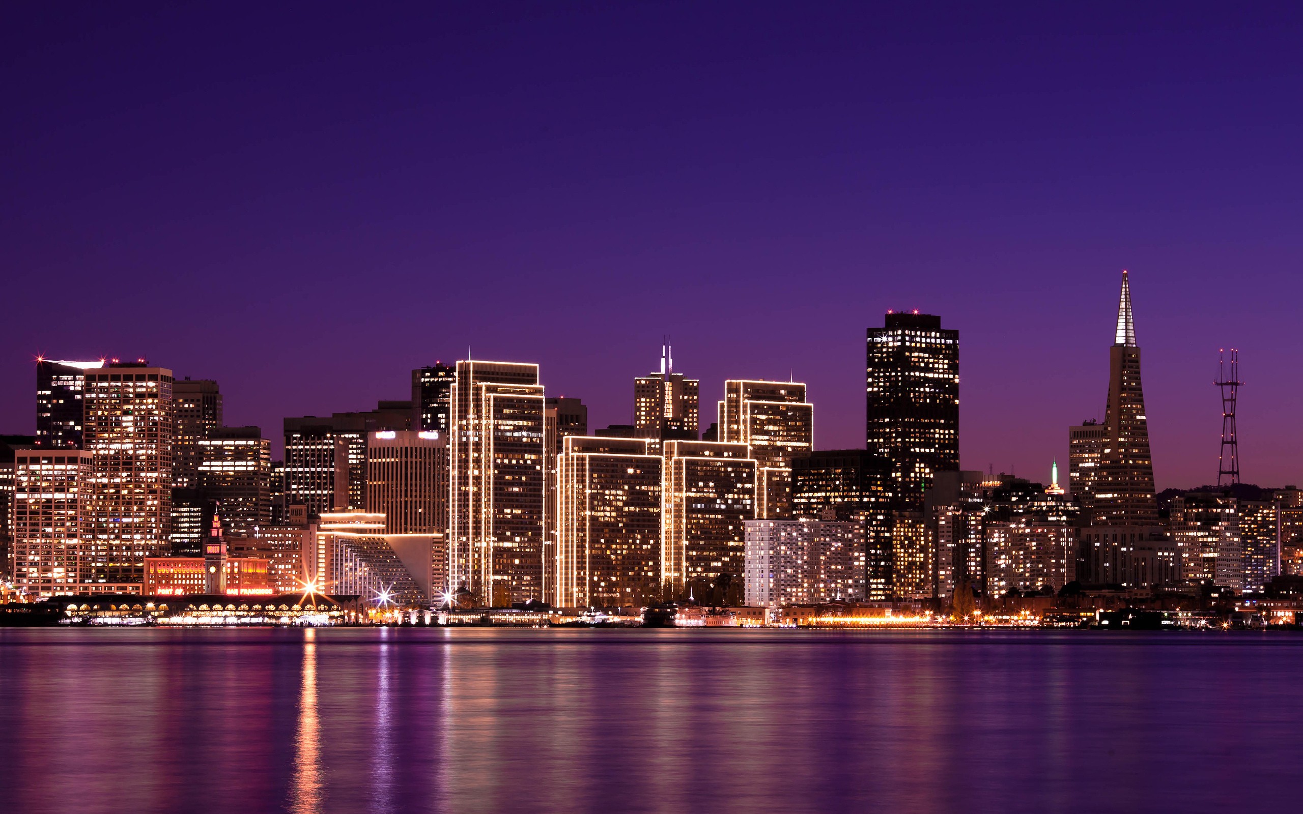 san, Francisco, Citylights Wallpaper