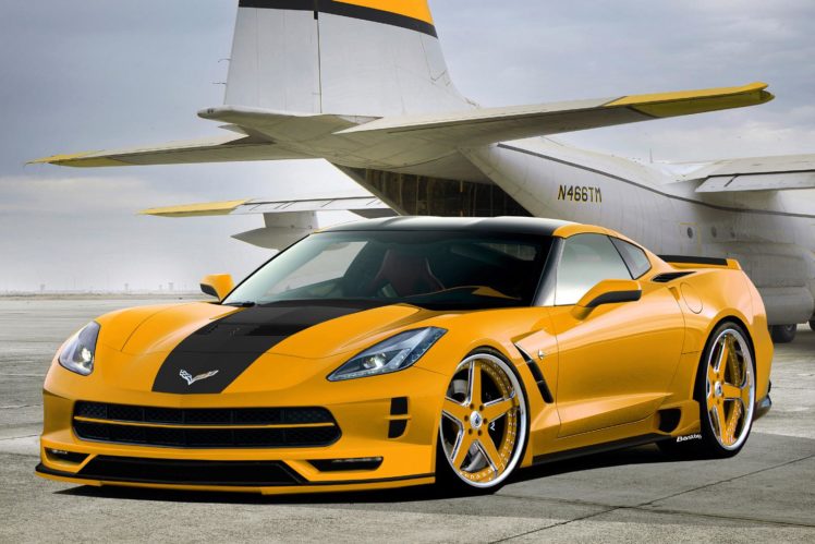 2014, Corvette, Stingray, Render HD Wallpaper Desktop Background
