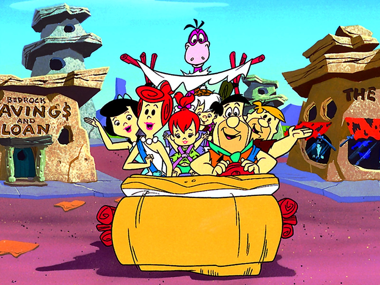 flintstones, Cartoon Wallpaper
