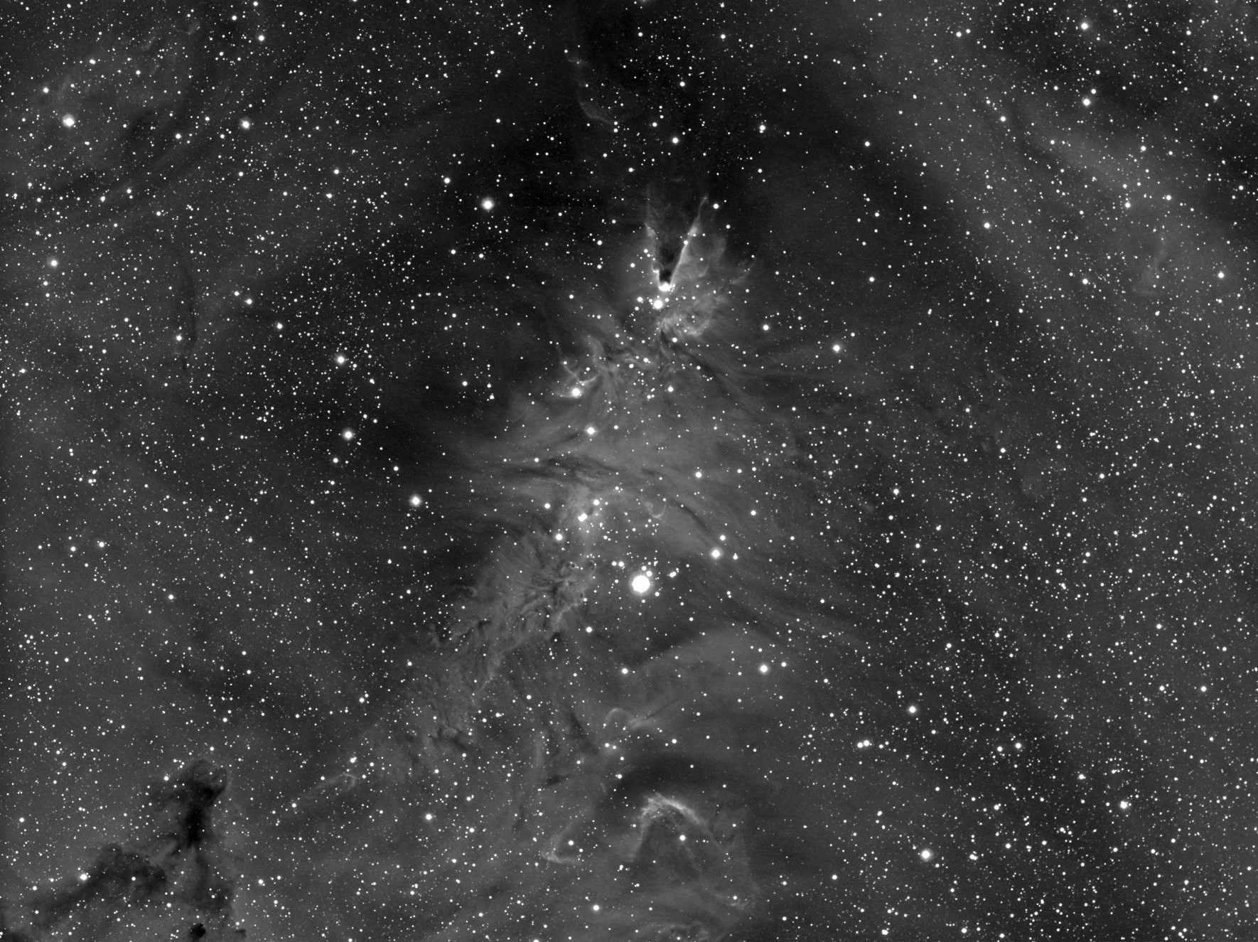 nebula, Stars, Tw Wallpaper