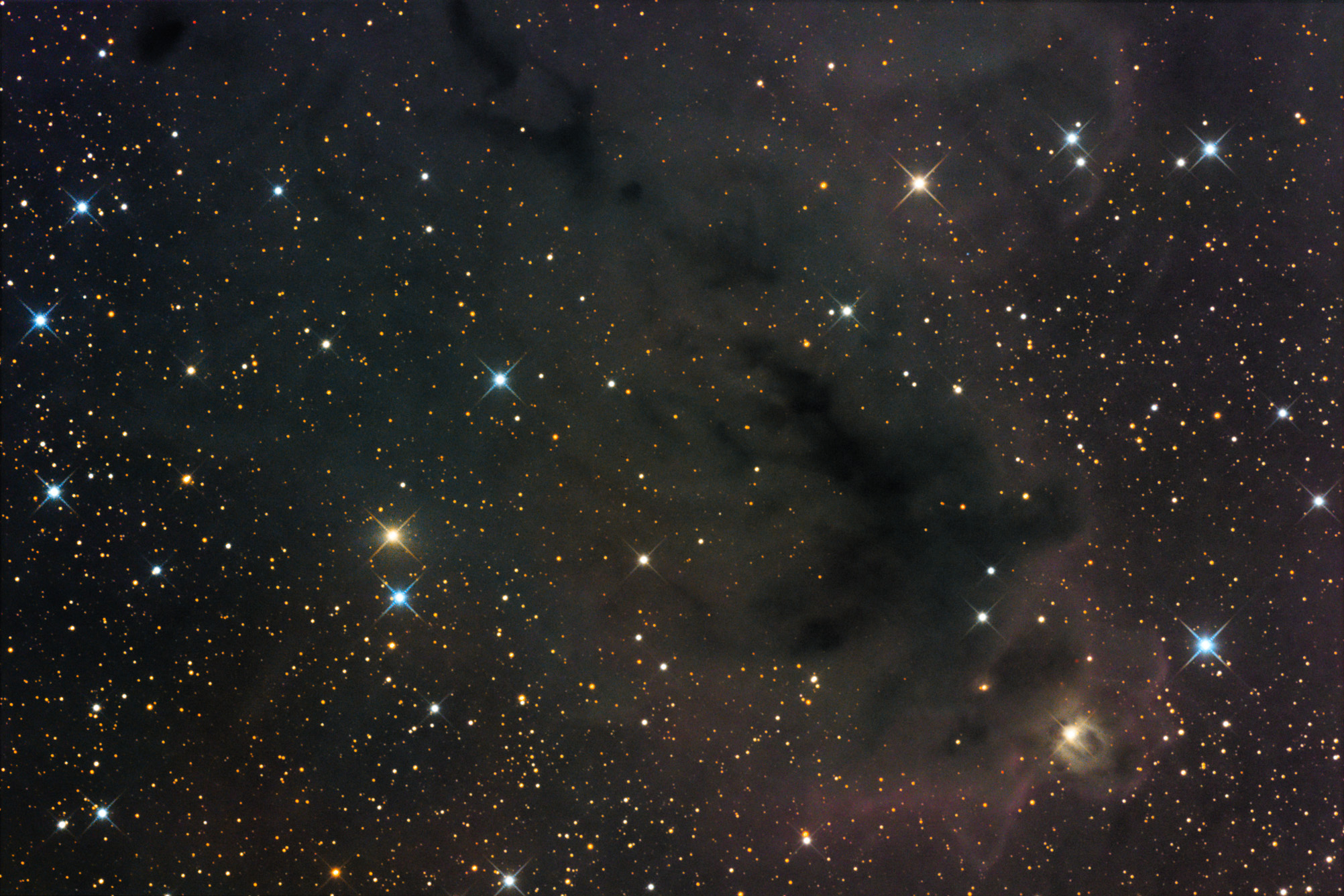 nebula, Stars, Bokeh Wallpaper