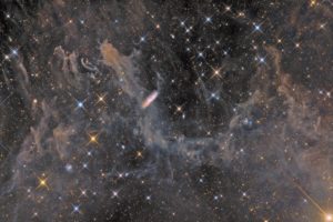 nebula, Stars, Bokeh