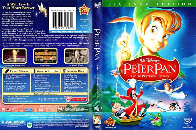 peter pan, Disney, Peter, Pan, Poster HD Wallpaper Desktop Background