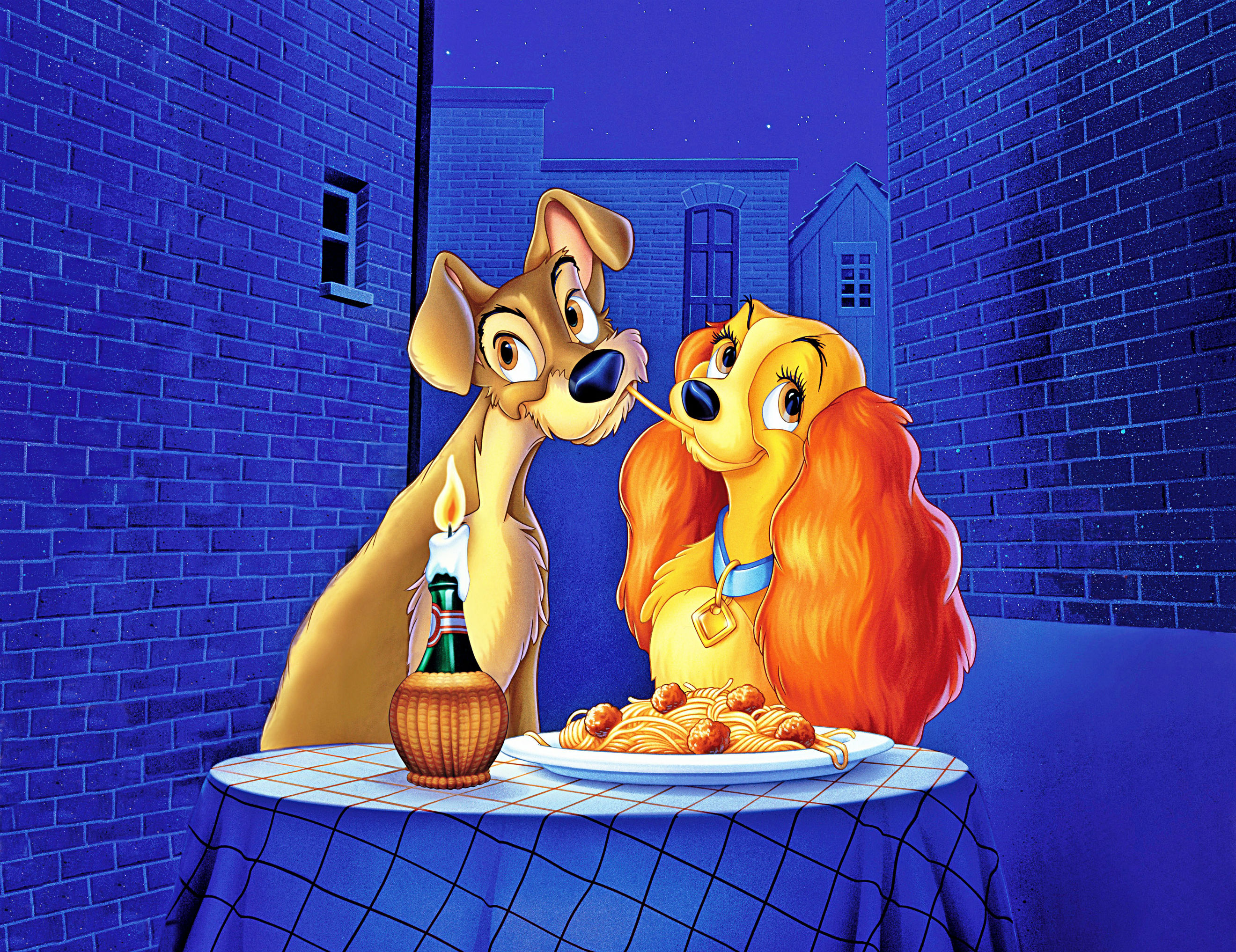 lady, And, The, Tramp, Disney, Ur Wallpaper