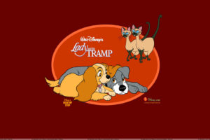 lady, And, The, Tramp, Disney, Poster, Jf
