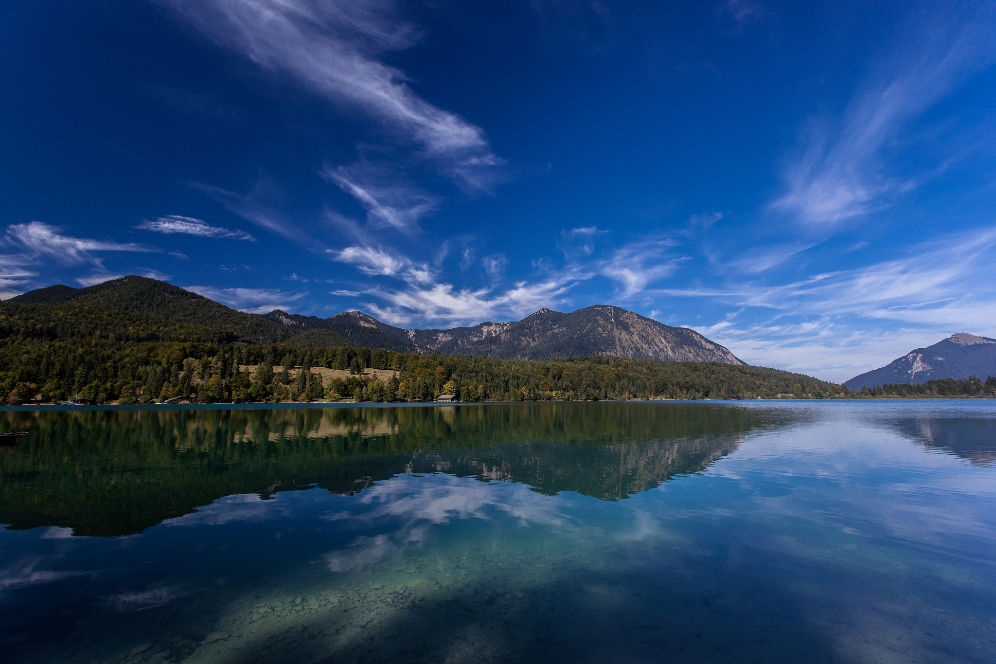 lake, Walchen, Bavaria, Germany, Alps, Lake, Walchensee, Bavaria, Germany, Alps, Mountains, Reflection Wallpaper