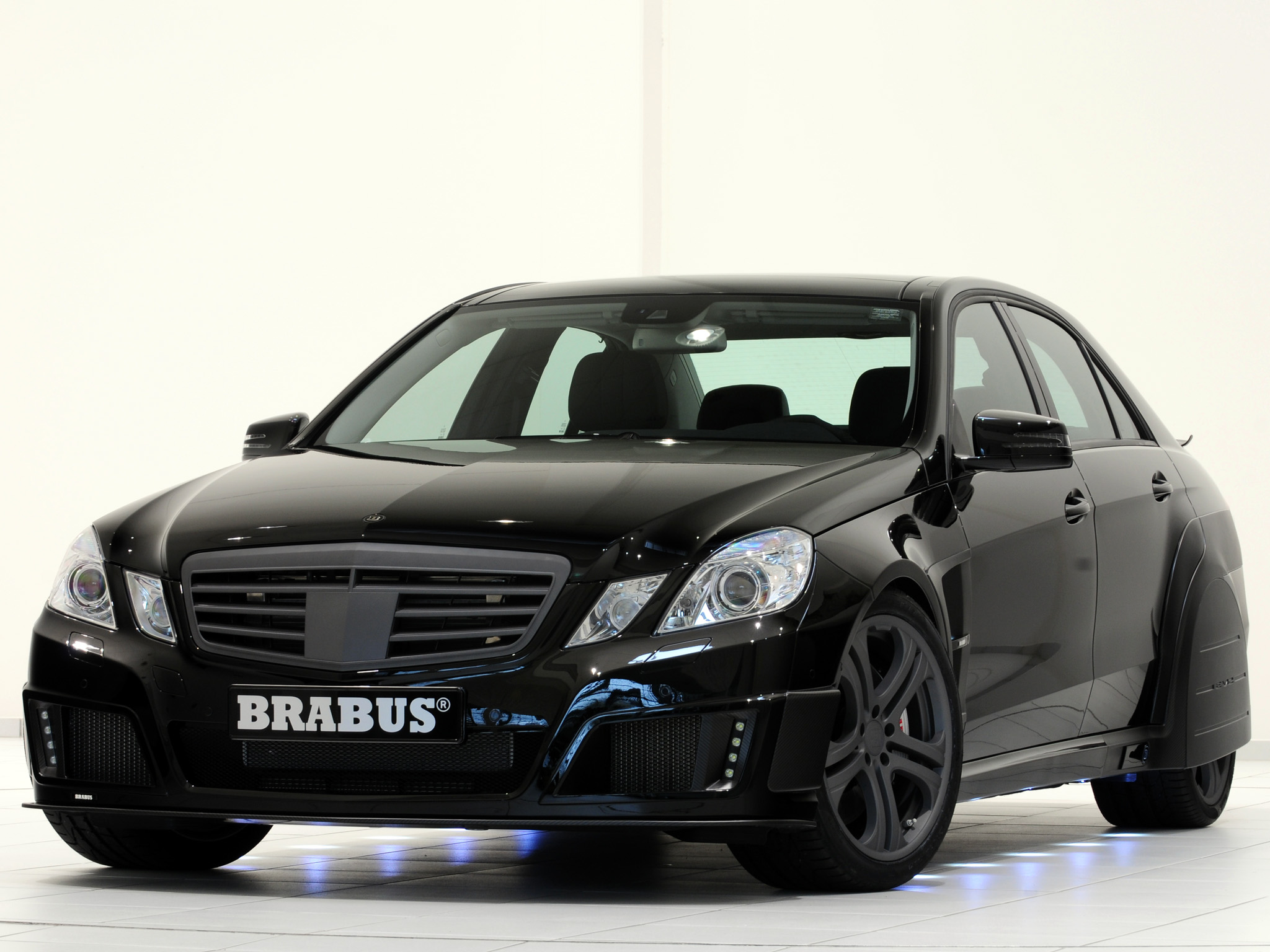 2009, Brabus, E, Mercedes, Benz, V12,  w212 , Tuning Wallpaper