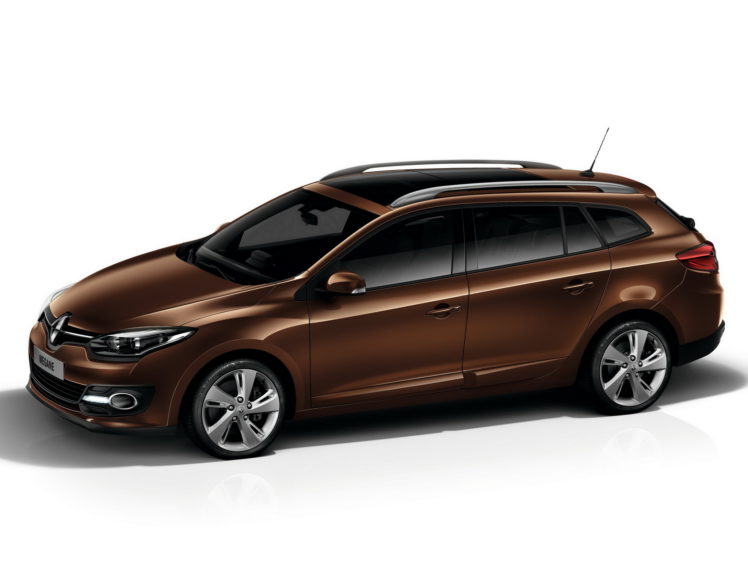 2014, Renault, Megane, Estate, Stationwagon HD Wallpaper Desktop Background