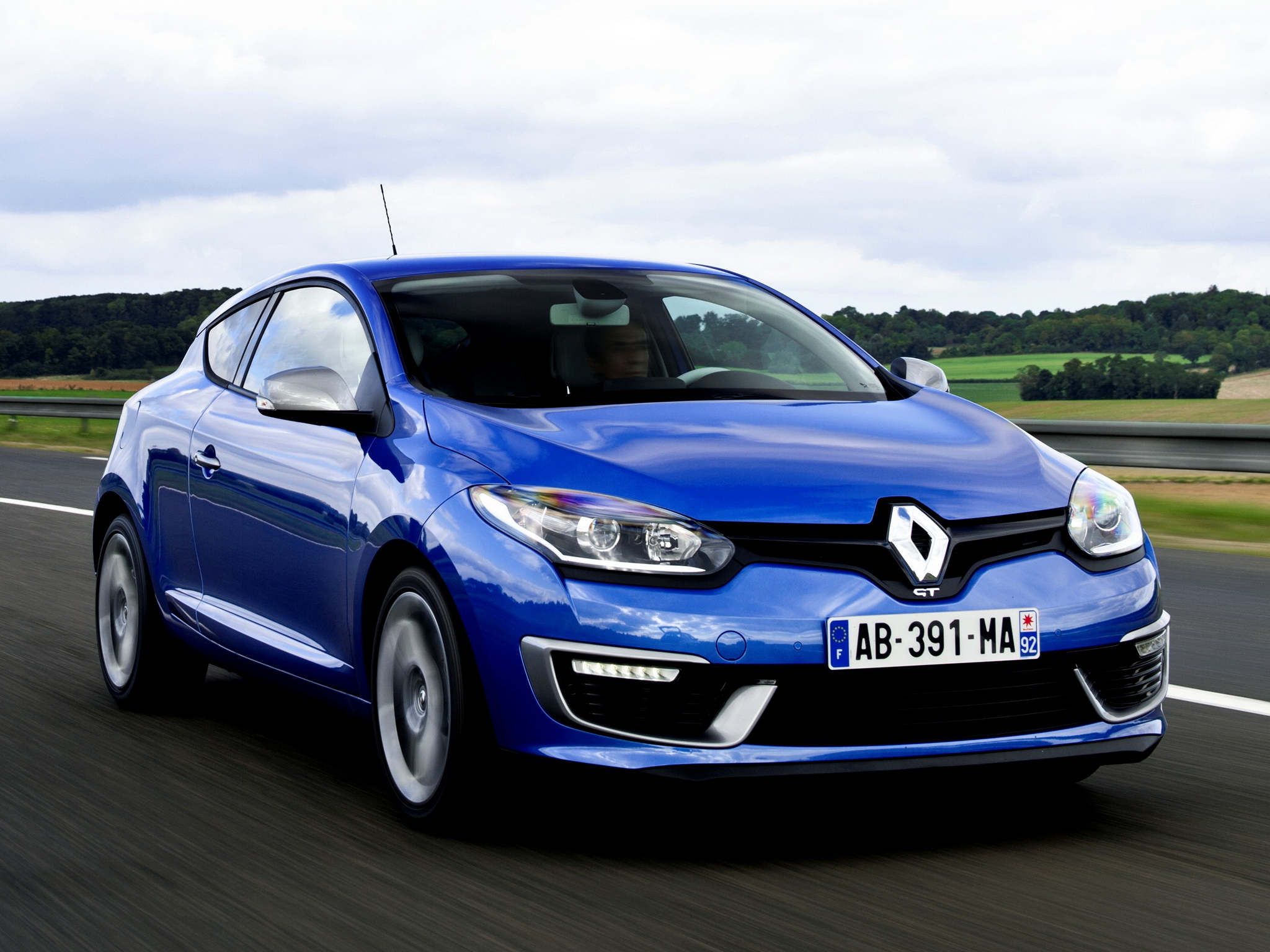 2014, Renault, Megane, G t, Coupe Wallpaper