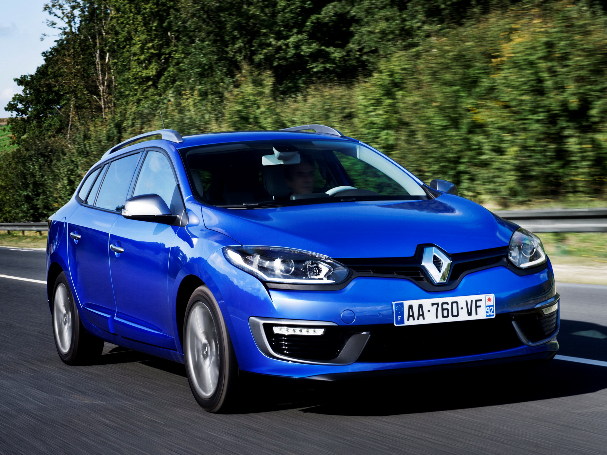 2014, Renault, Megane, G t, Line, Estate, Stationwagon Wallpaper