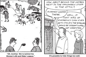 close to home, Real life adventures, Comicstrip,  58