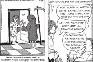 close to home, Real life adventures, Comicstrip,  137