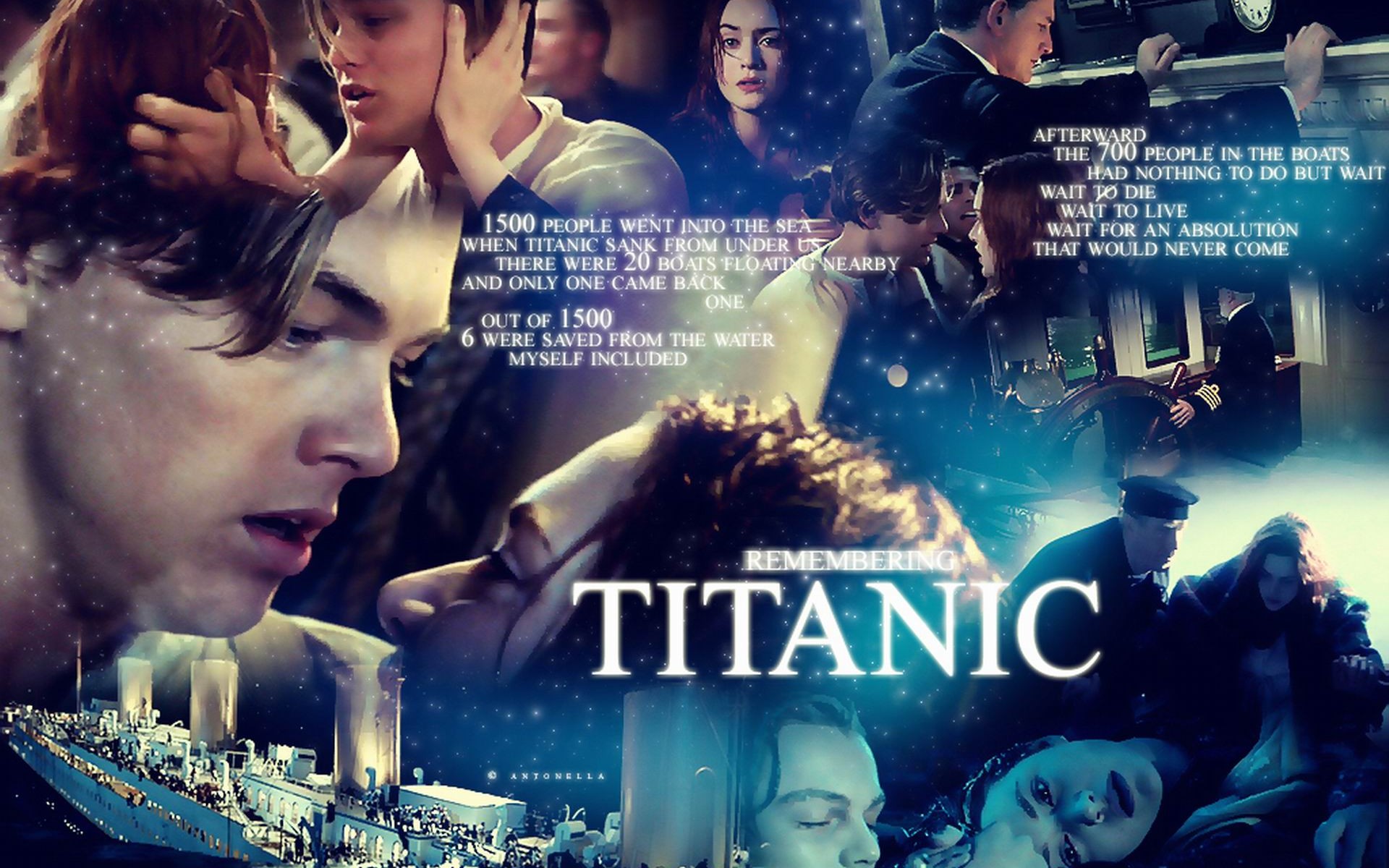 titanic, Disaster, Drama, Romance, Ship, Boat, Poster Wallpaper