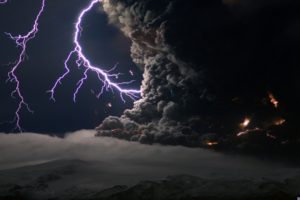 nature, Lightning, Apocalyptic