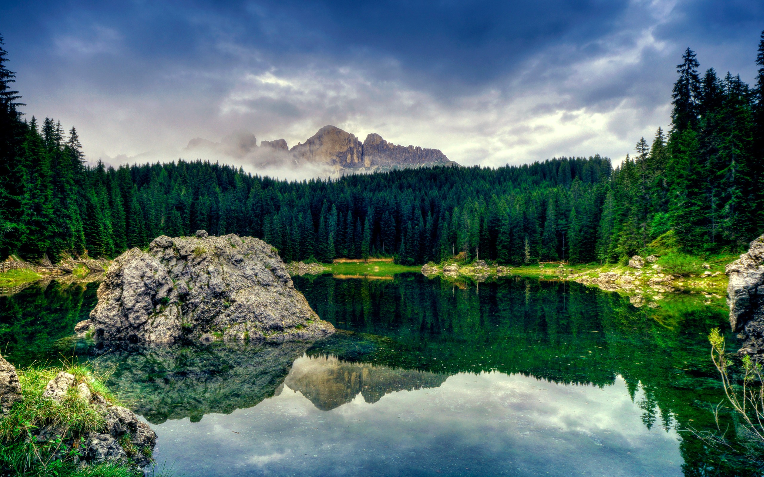 landscapes, Lakes, Reflections Wallpaper