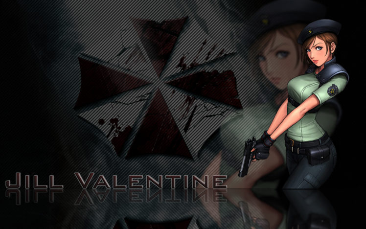 video, Games, Resident, Evil, Jill, Valentine, Umbrella, Cor HD Wallpaper Desktop Background