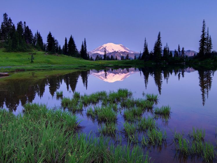 mountains, Landscapes, Forests, Ponds, Lakes HD Wallpaper Desktop Background