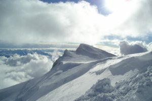 mountains, Clouds, Nature, Snow