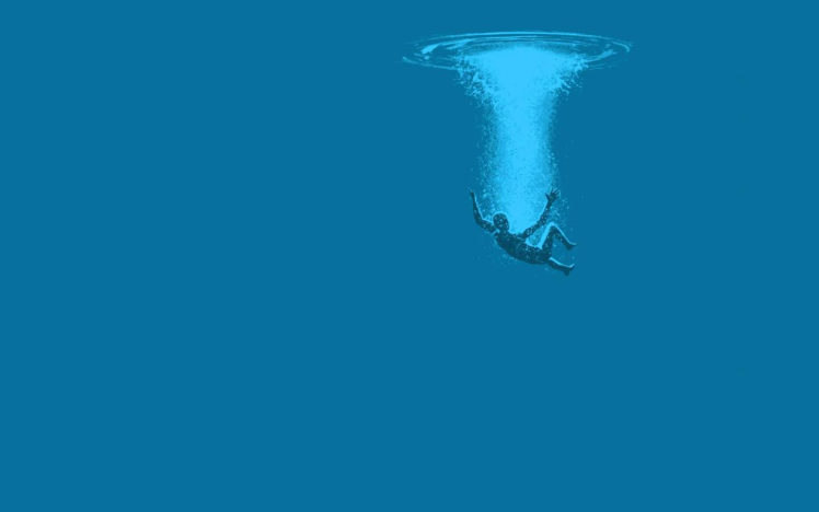 water, Minimalistic, Underwater HD Wallpaper Desktop Background