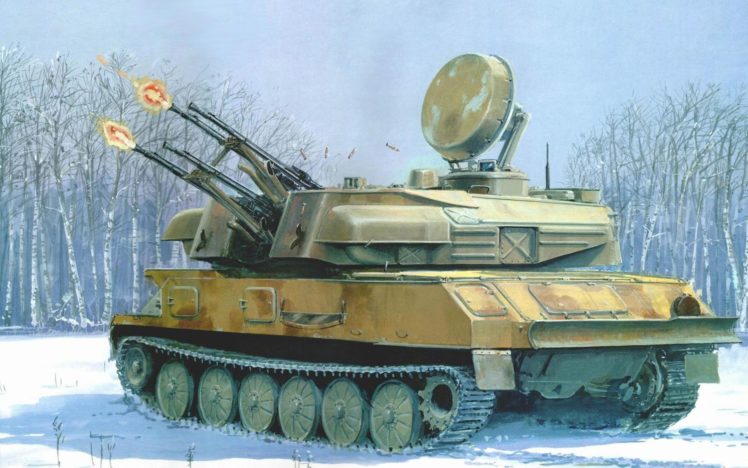 war, Military, Tanks, Zsu 23 4, Shilka HD Wallpaper Desktop Background