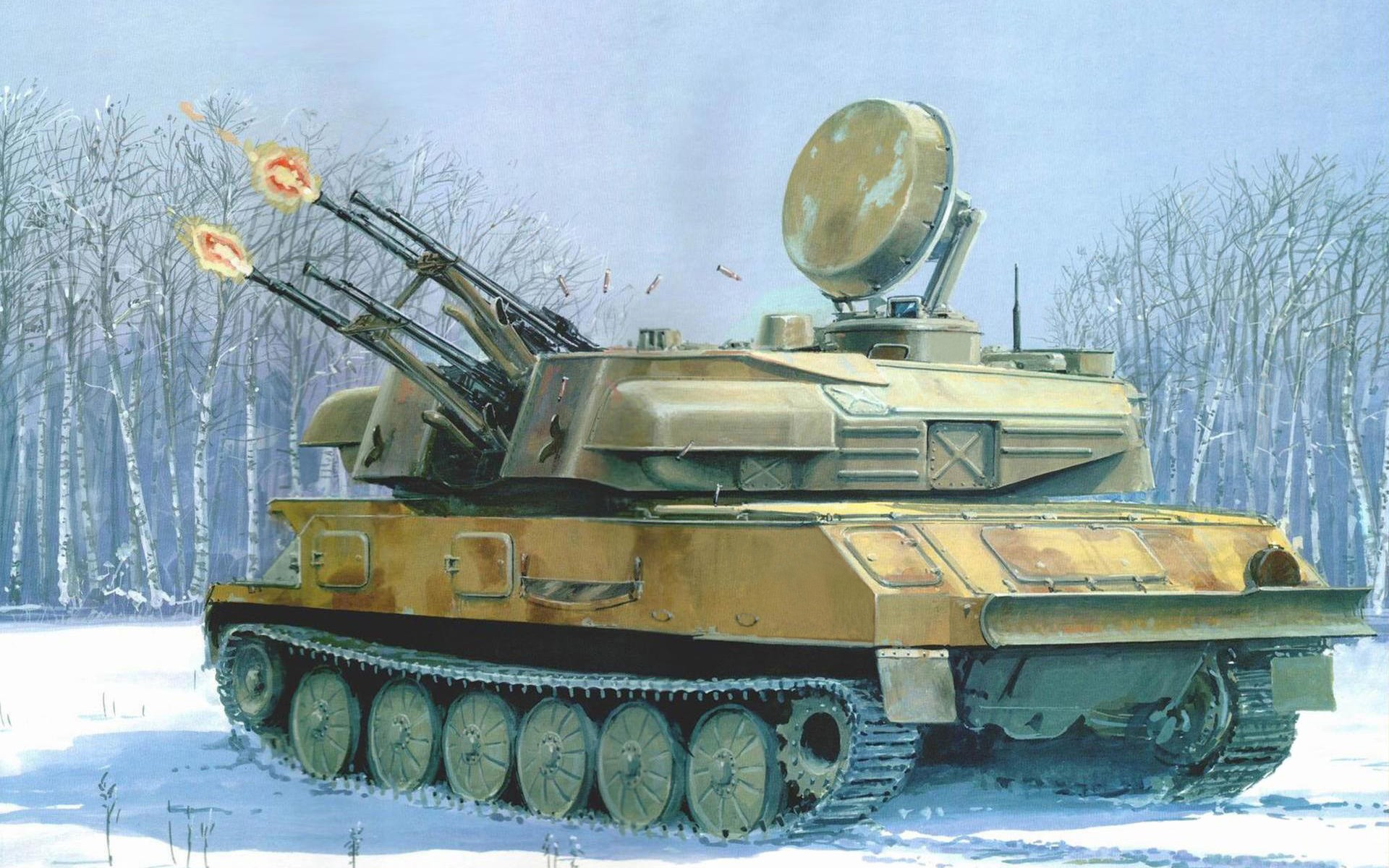 war, Military, Tanks, Zsu 23 4, Shilka Wallpaper