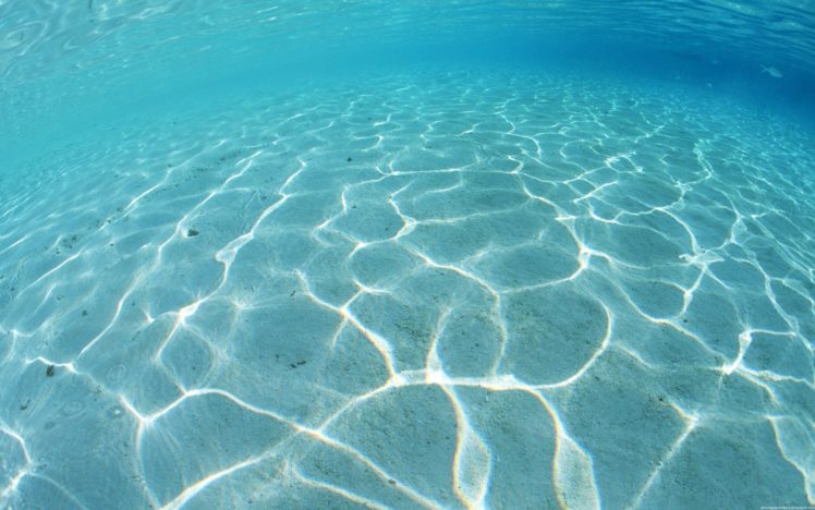 blue, Nature, Reflections, Underwater, Sea HD Wallpaper Desktop Background