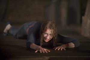 the cabin in the woods, Dark, Horror, Cabin, Woods, Blood