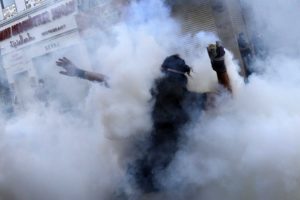 protest, Anarchy, Smoke