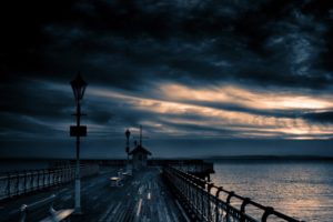 clouds, Landscapes, Nature, Dock, Skyscapes