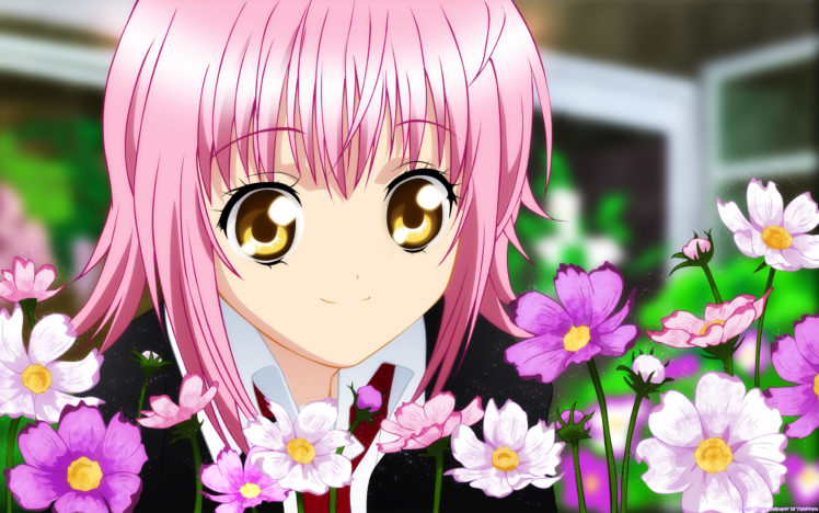 pink, Hair, Shugo, Chara , Golden, Eyes, Anime, Girls HD Wallpaper Desktop Background