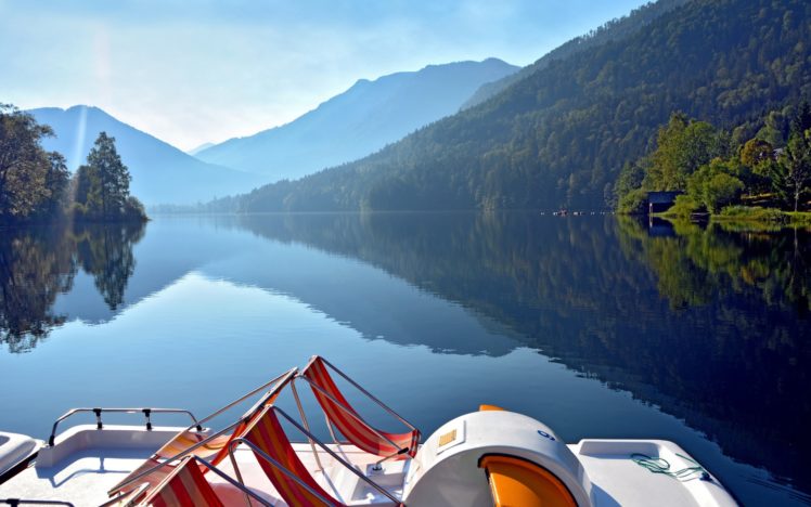 boat, Lake HD Wallpaper Desktop Background