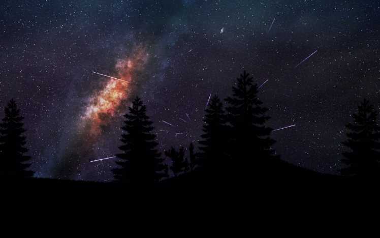 night, Sky, Stars HD Wallpaper Desktop Background