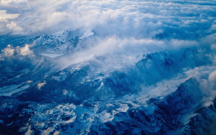 mountains, Clouds HD Wallpaper Desktop Background