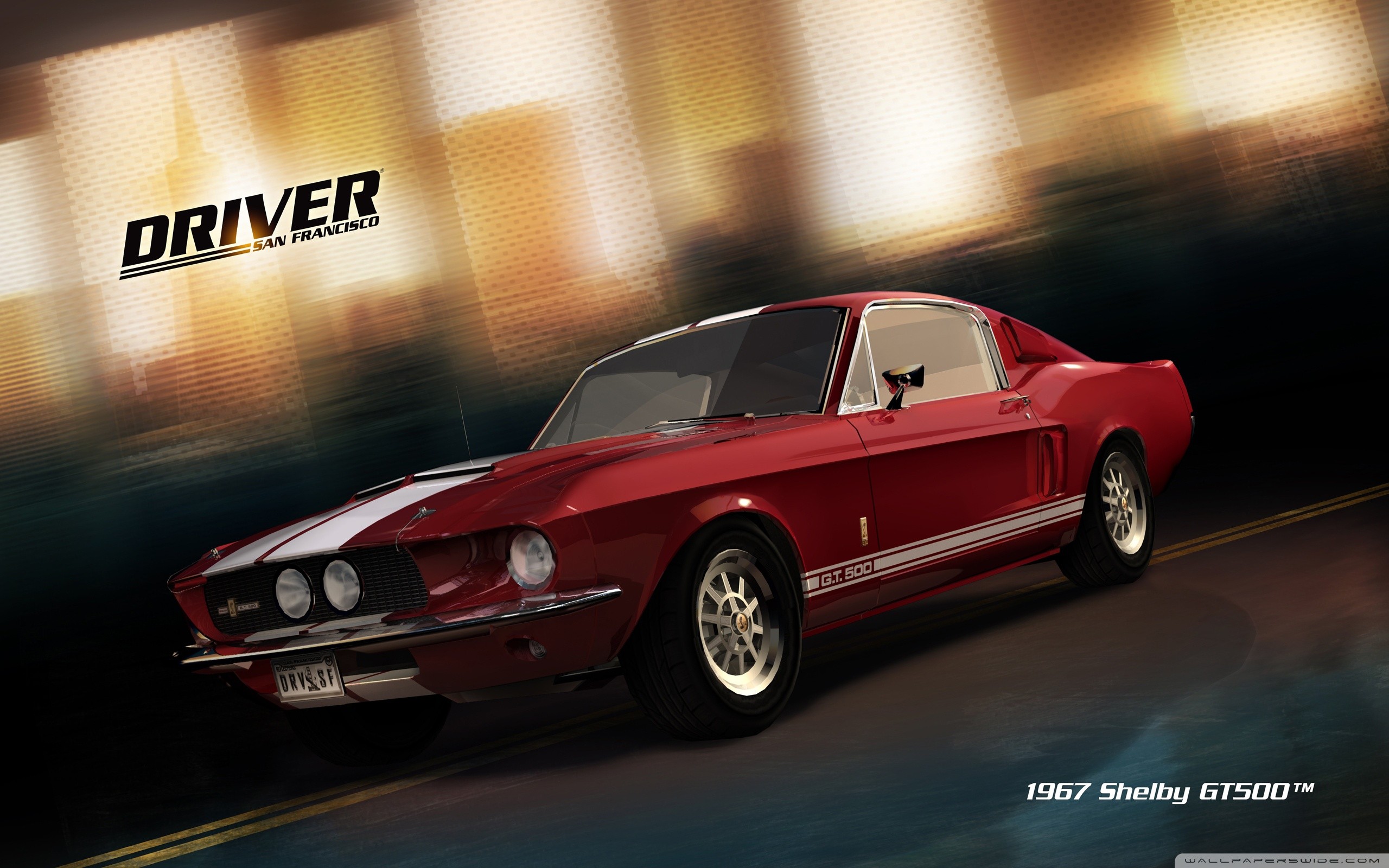 video, Games, San, Francisco, Driver, Shelby, Gt500 Wallpaper