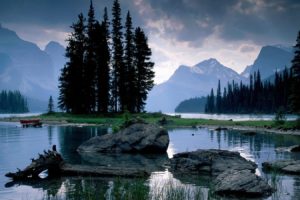 nature, Alberta, Spirit, National, Park, Jasper, National, Park, Maligne, Lake