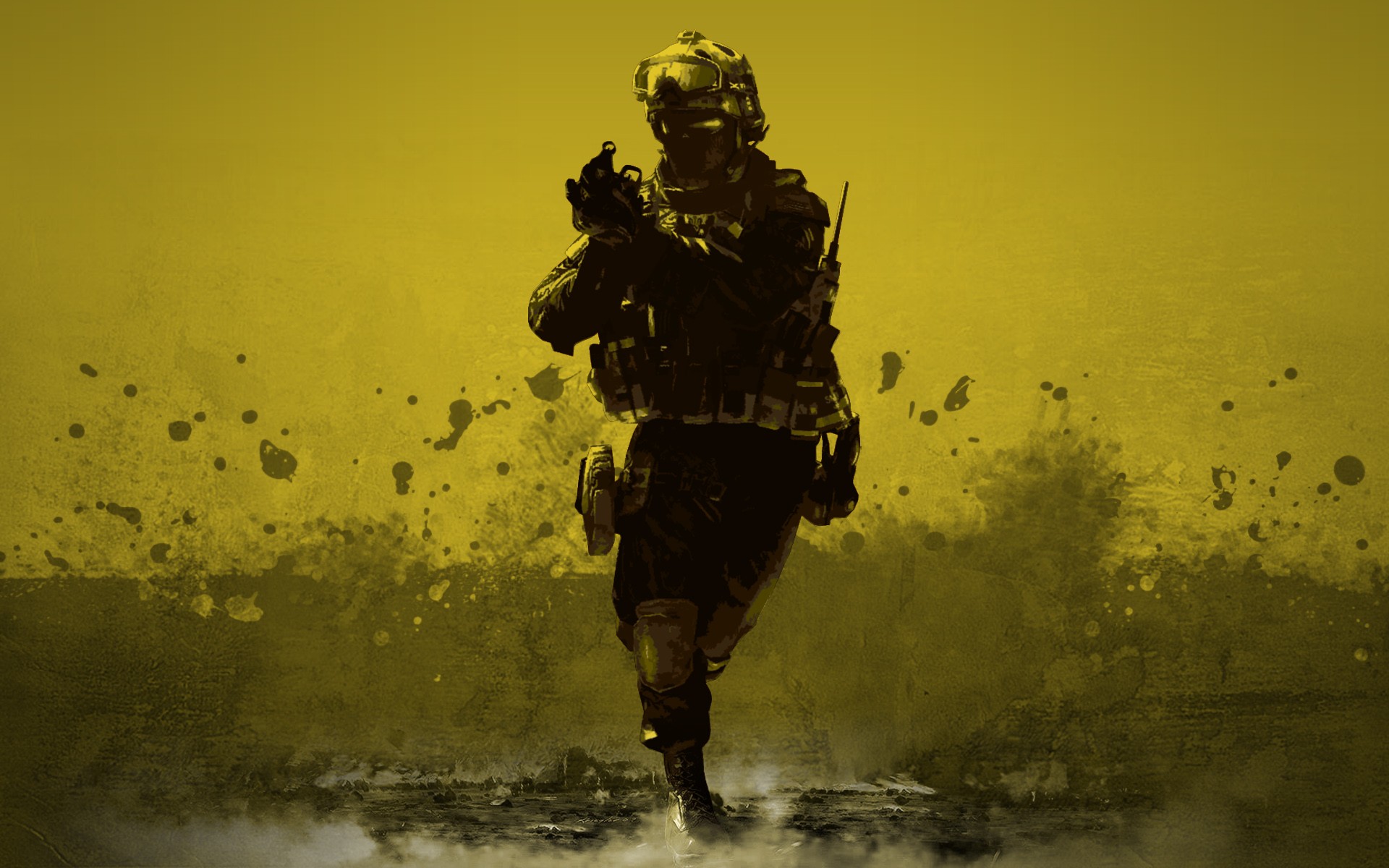 soldiers, Video, Games, Military, Desert, Desert, Combat Wallpaper