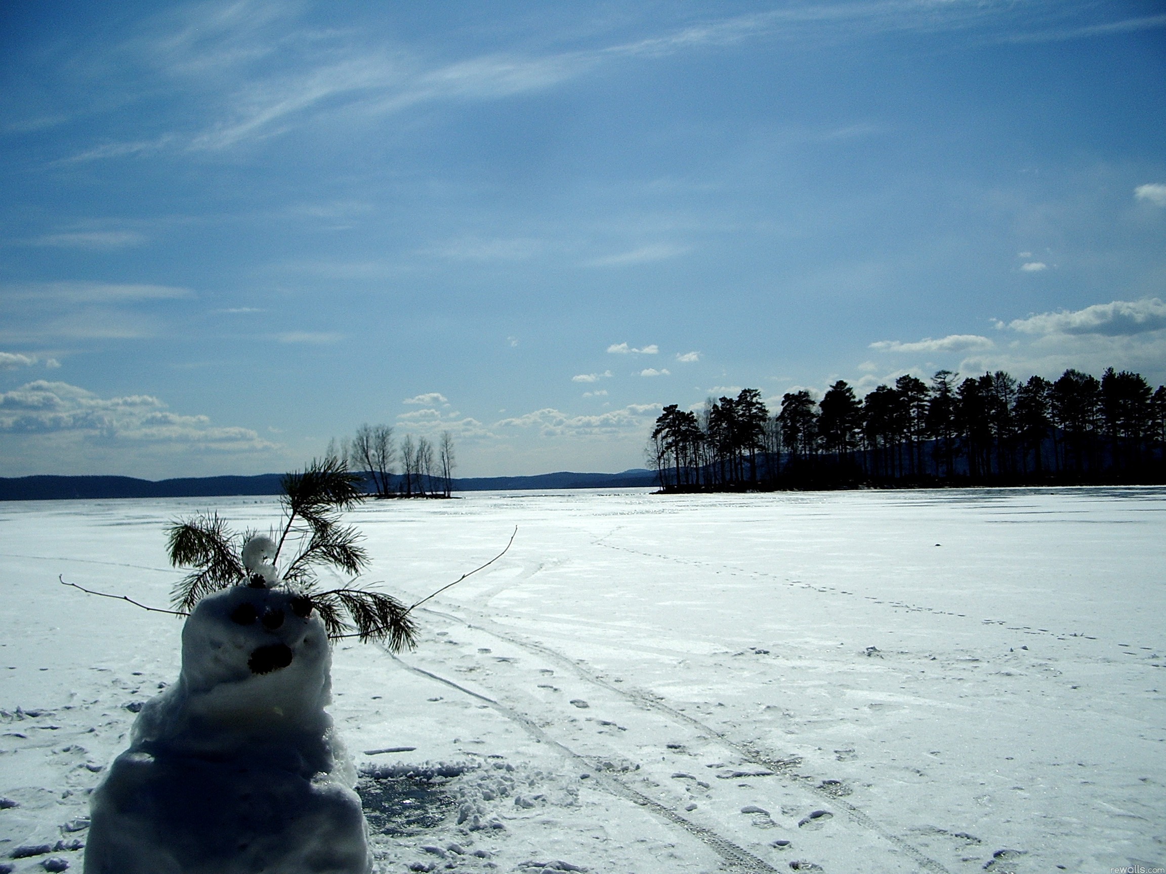 nature, Winter, Snow Wallpaper