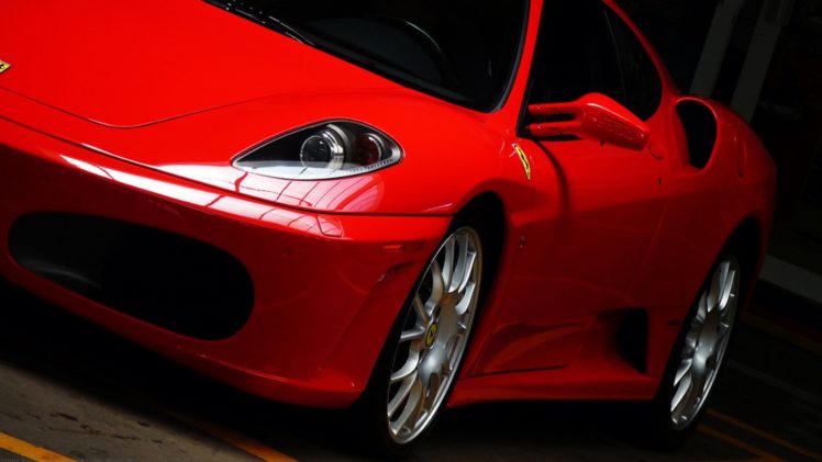 cars, Ferrari, Vehicles, Red, Cars, Upscaled HD Wallpaper Desktop Background
