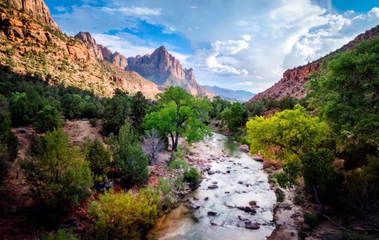 canyon, Usa, River, Nationalpark HD Wallpaper Desktop Background