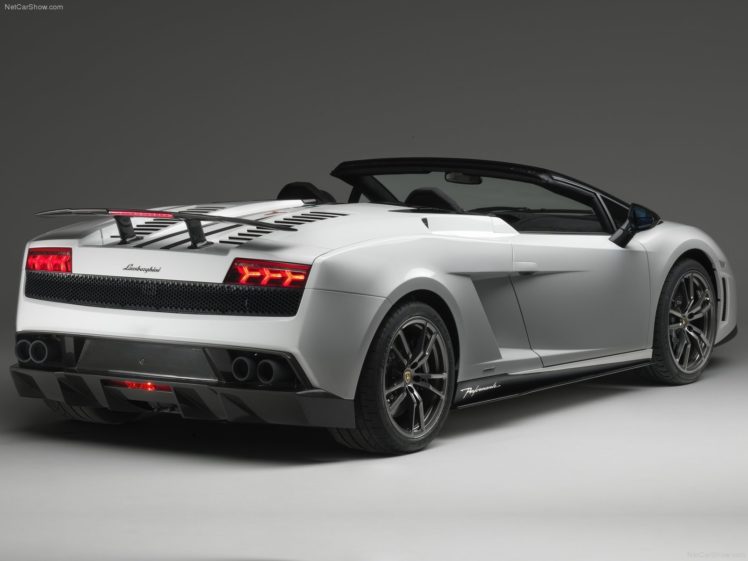 white, Cars, Lamborghini, Gallardo, Spyder HD Wallpaper Desktop Background