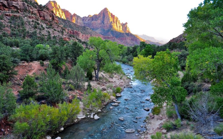 nature, Rocks, Rivers HD Wallpaper Desktop Background