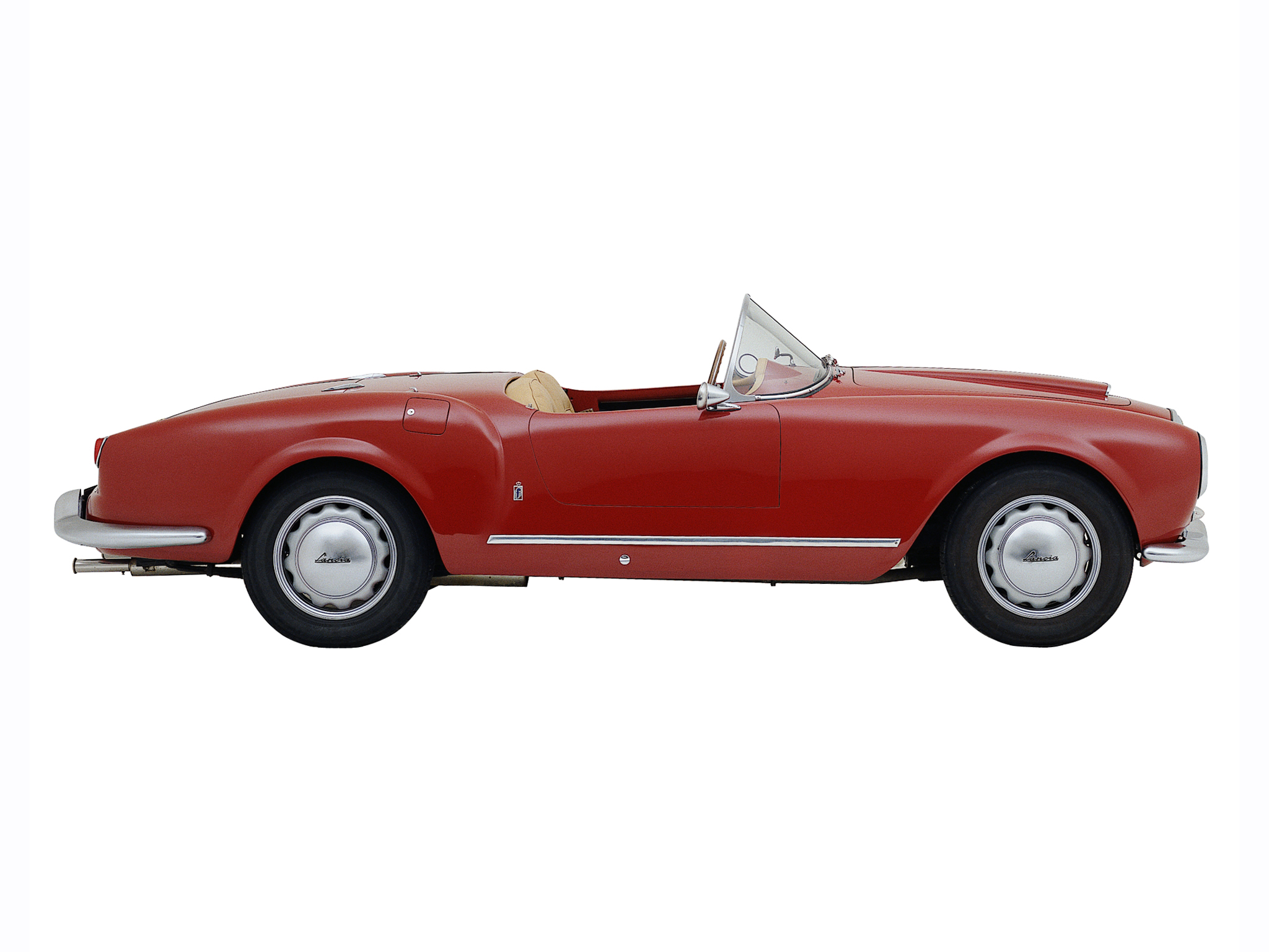 1954 55, Lancia, Aurelia, G t, Convertible,  b24 , Retro Wallpaper