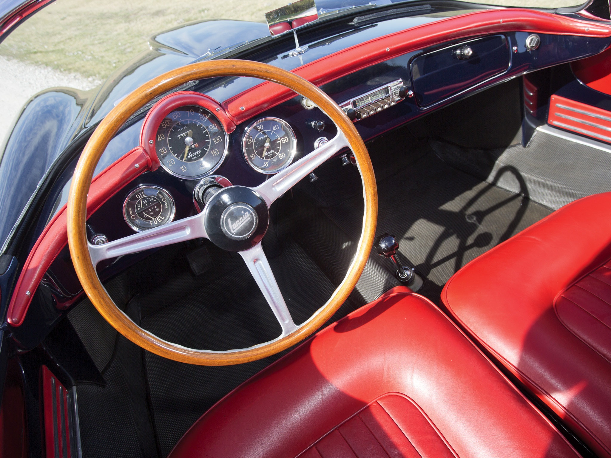 1954 55, Lancia, Aurelia, G t, Convertible,  b24 , Retro, Interior Wallpaper