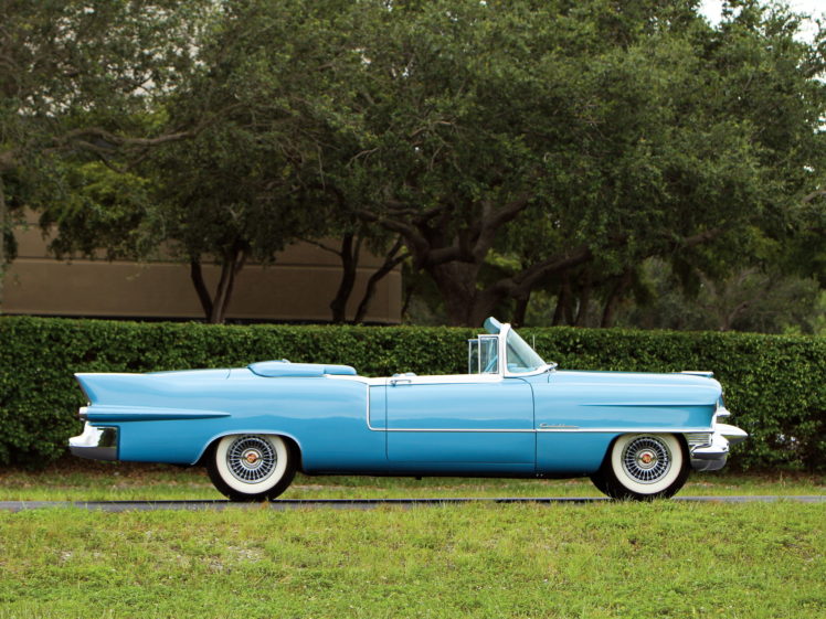 1955, Cadillac, Eldorado,  6267sx , Convertible, Luxury, Retro HD Wallpaper Desktop Background